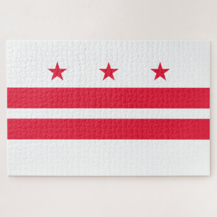 Flagge von Washington D.C. (District of Columbia)
