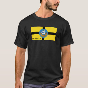 Flagge von Wellington, Neuseeland T-Shirt