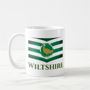 Flagge von Wiltshire - ENGLAND Kaffeetasse