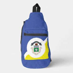 Flagge von Winnipeg, Manitoba Crossbody Bag