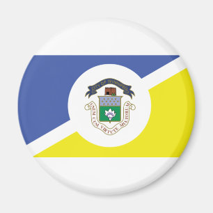 Flagge von Winnipeg, Manitoba Magnet