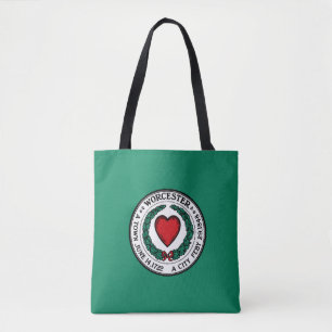 Flagge von Worcester, Massachusetts Tote Bag Tasche