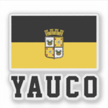 Flagge von Yauco, Puerto Rico