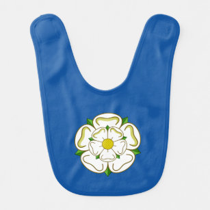 Flagge von Yorkshire Athletic Headband Babylätzchen