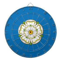 Flagge von Yorkshire (englischer Landkreis) Dartscheibe