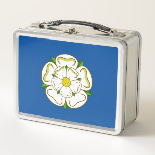 Flagge von Yorkshire Metall Brotdose