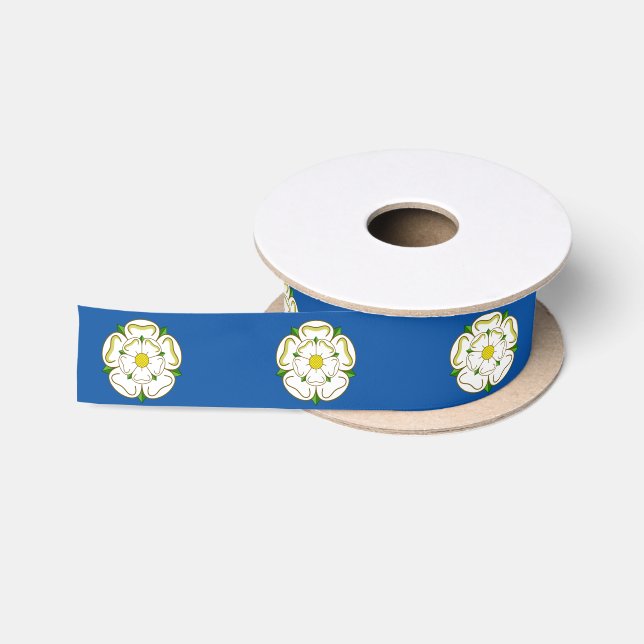 Flagge von Yorkshire Satinband (Spule)