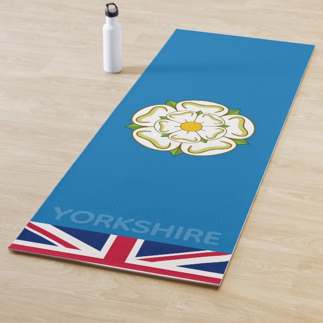 Flagge von Yorkshire (UK) Yogamatte (Beispiel)