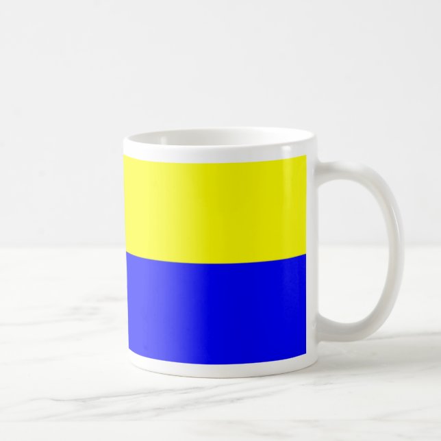Flagge von Zandvoort Kaffeetasse (Rechts)