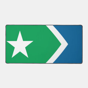 Flagge von Zedernrasen, Iowa Schreibtischunterlage