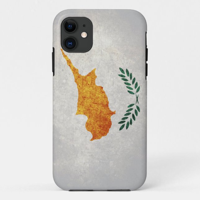 Flagge von Zypern Case-Mate iPhone Hülle (Rückseite)
