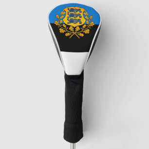 Flagge/Wappen Estlands Golf Headcover