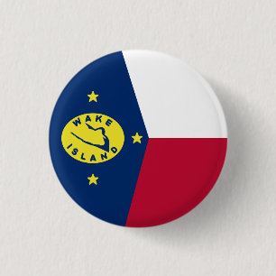 Flagge Weckend Insel Button