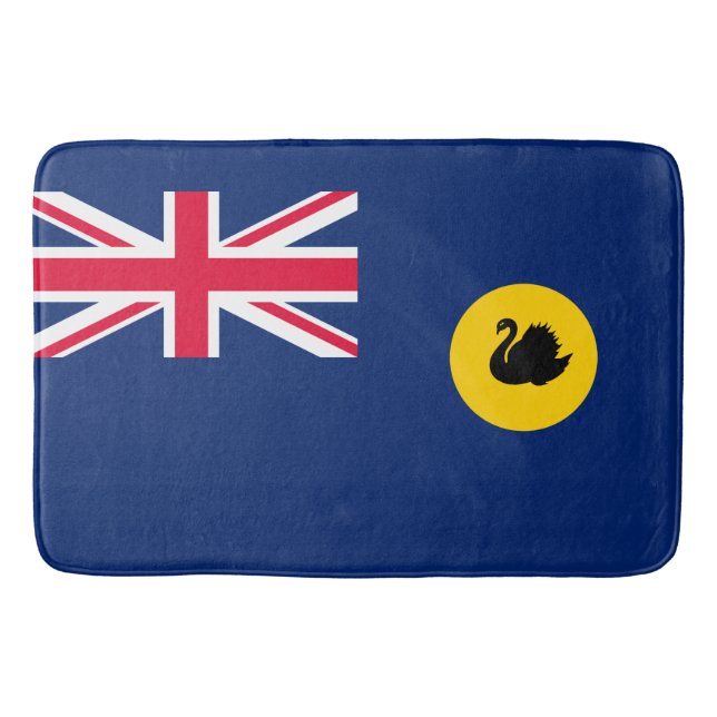 Flagge Western Australien Staat Badematte (Vorderseite)