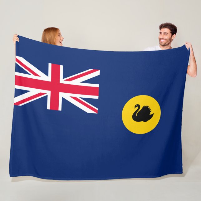 Flagge Western Australien Staat Fleecedecke (Beispiel)