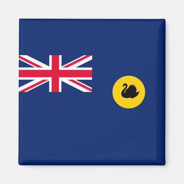 Flagge Western Australien Staat Magnet (Vorne)