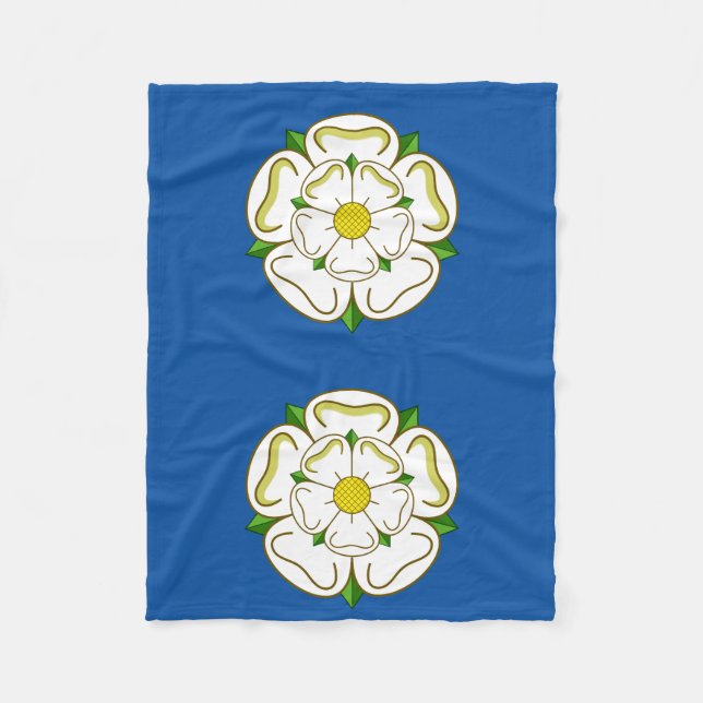 Flagge Yorkshire Fleecedecke (Vorderseite)