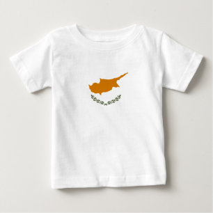 Flagge Zyperns Baby T-shirt