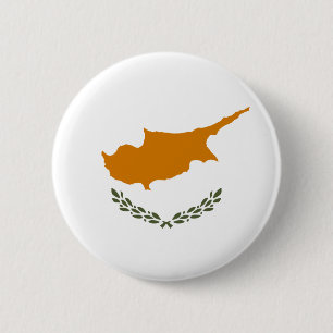 Flagge Zyperns Button