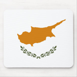 Flagge Zyperns Mousepad
