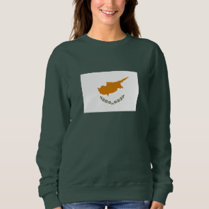 Flagge Zyperns Sweatshirt