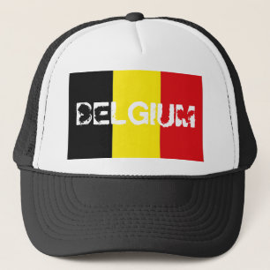 Flaggen-Andenkenhut Belgiens belgischer Truckerkappe
