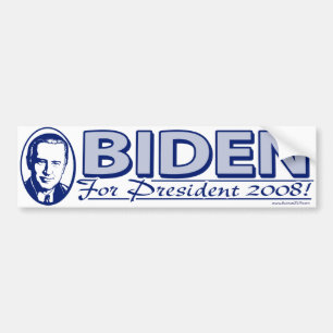 Flaggen-Autoaufkleber Joes Biden 2008 Autoaufkleber