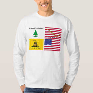 Flaggen der amerikanischen Revolution T-Shirt