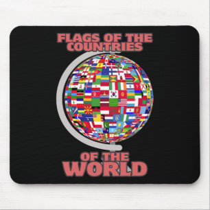 Flaggen der Länder der Welt Mousepad