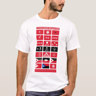 Flaggen der philippinischen Revolution T-Shirt