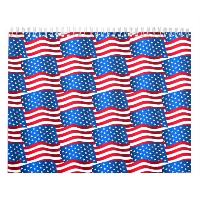 Flaggen der USA Kalender (Titelbild)