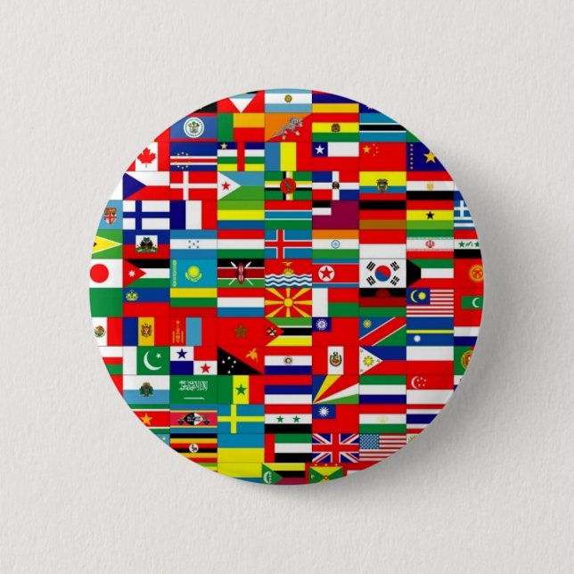 FLAGGEN DER WELT BUTTON (Vorderseite)