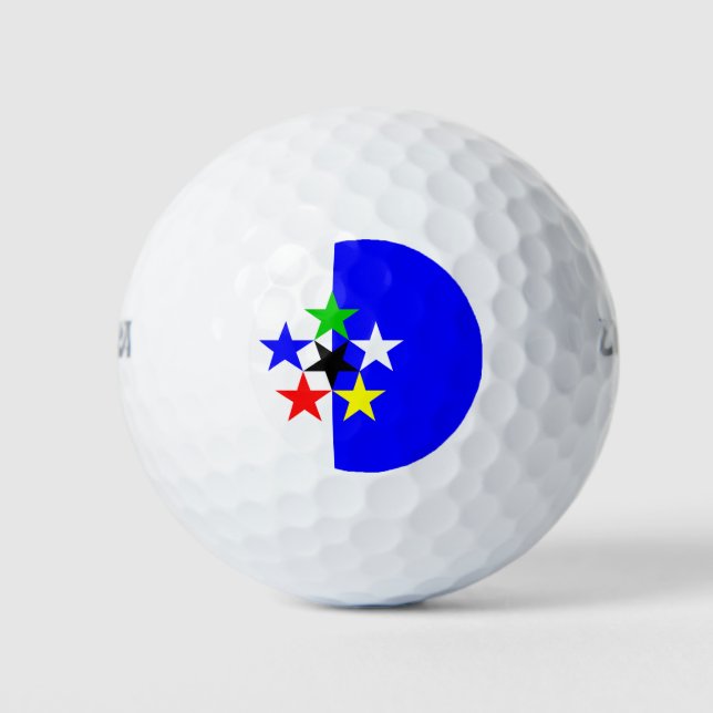 Flaggen der Welt - FOTW - Golf Balls Golfball (Vorderseite)