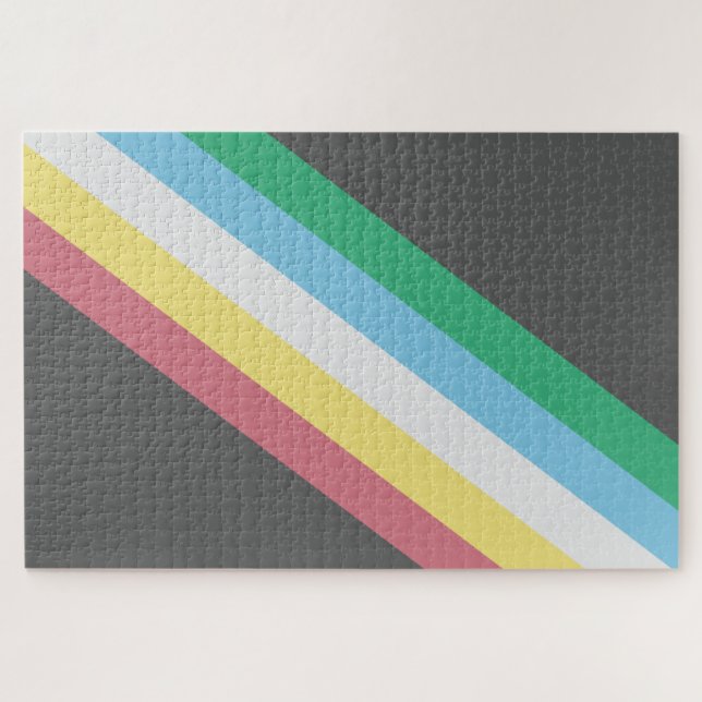 Flaggen des Schwerpunkts Behinderung (Horizontal)