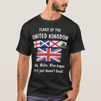 Flaggen des Vereinigten Königreichs… trauriges T-Shirt