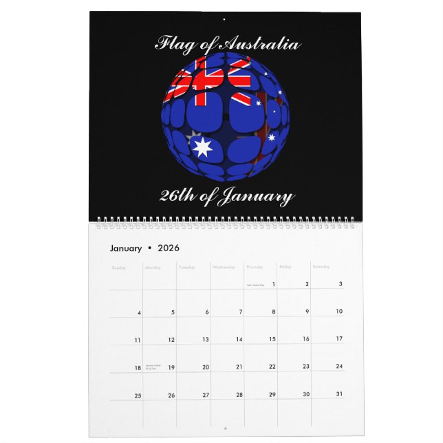 Flaggen des Weltwandkalenders 2015 Kalender (Jan 2026)