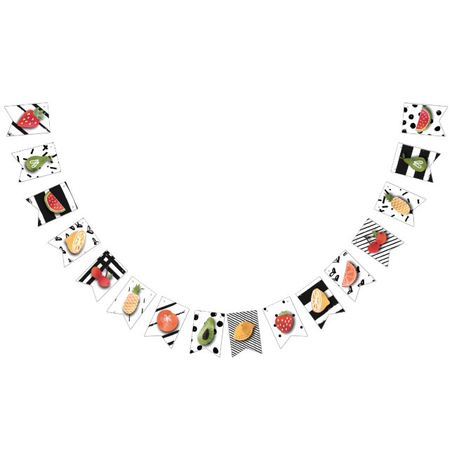 FLAGGEN-FAHNE | Two-tti Frutti Wimpelkette (Alle)