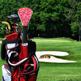 Flaggen Golf Headcover