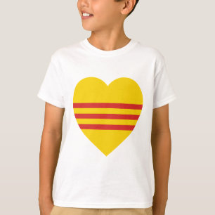 Flaggen-Herz Vietnams (Süden) T-Shirt