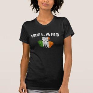 Flaggen-Kleeblatt-St Patrick Irlands irischen T-Shirt