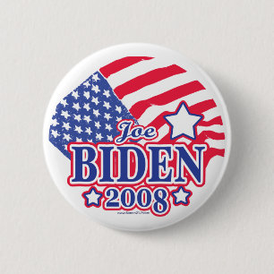 Flaggen-Knopf Joe Bidens 2008 Button