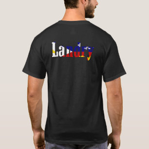 Flaggen-Landrys Cajun Louisianas akadisches T-Shirt
