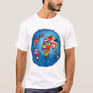 Flaggen-Planet T-Shirt