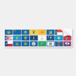 Flaggen-Reihe - #2 Autoaufkleber