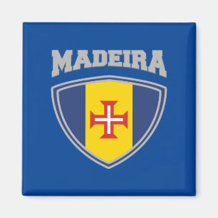 Flaggen-Schild Madeira Magnet