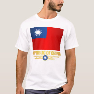 Flaggen-Shirts Taiwans (die Republik China) T-Shirt