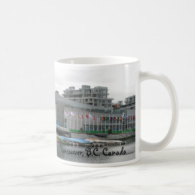 Flaggen und Kanus Kaffeetasse (Rechts)