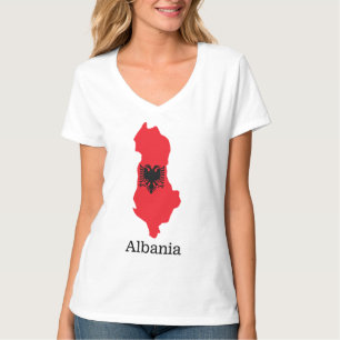 Flaggen und Länder Albanien T-Shirt