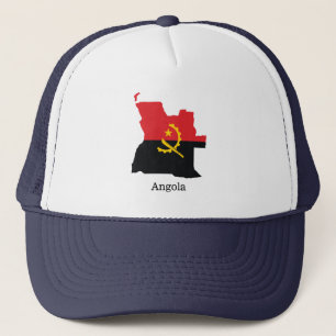 Flaggen und Länder Angola Truckerkappe