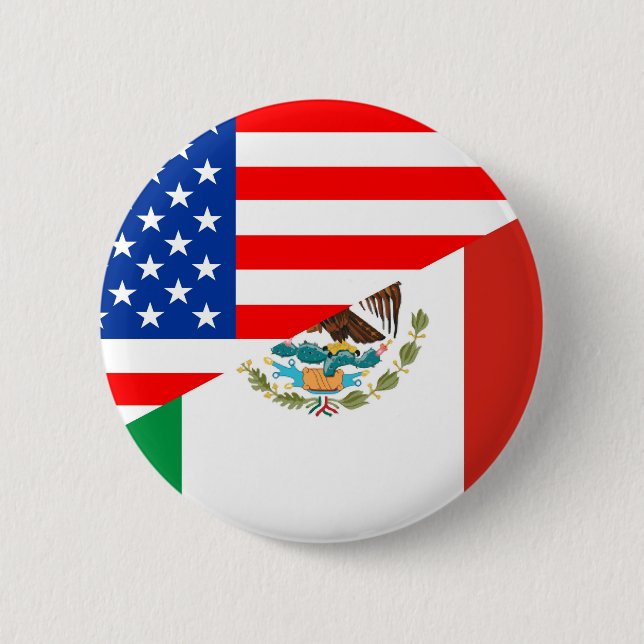 Flaggen-USA-Land Vereinigter Staaten Amerika Button (Vorderseite)